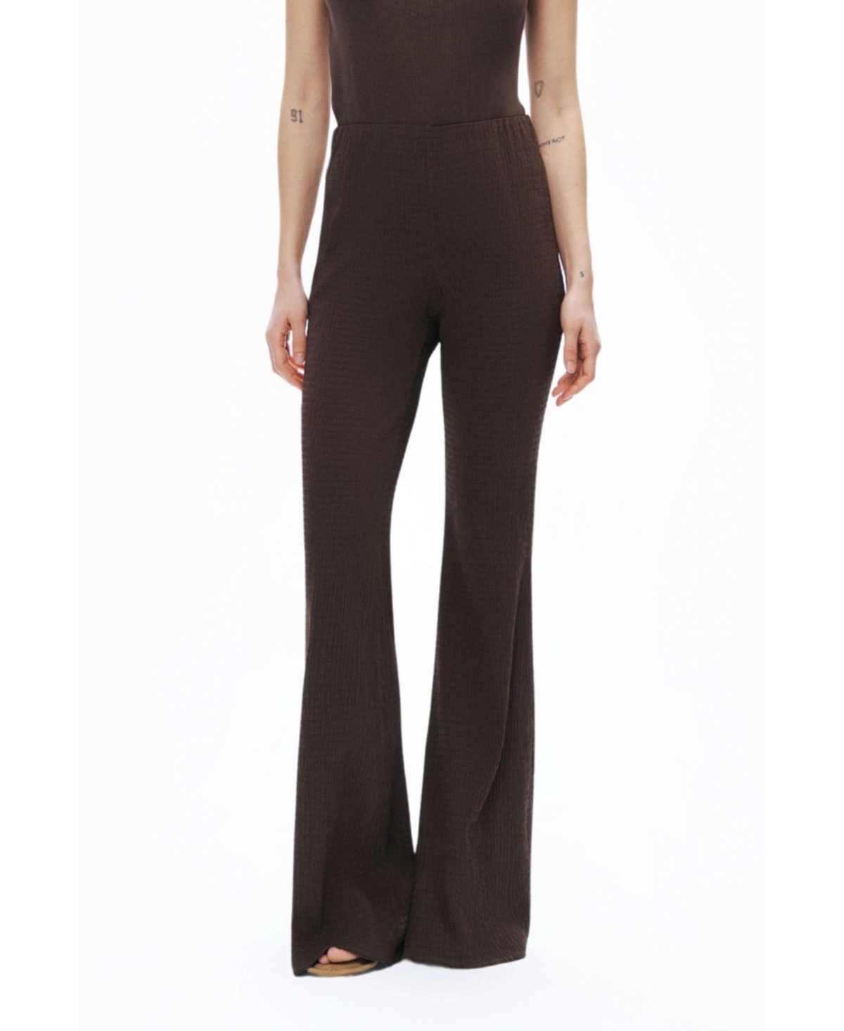 Women's Flared Pants - Black