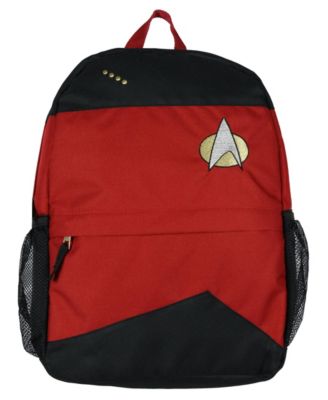 Backpack The Next Generation TNG Enterprise Picard Uniform Fleet Badge Laptop Bag