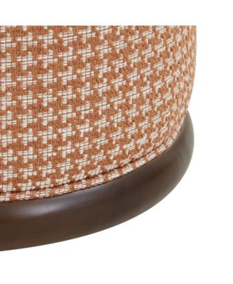 Fiorelli Round Boucle Ottoman
