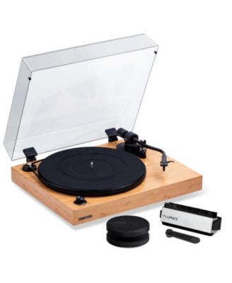 RT82 Turntable with Ortofon OM 10 Cartridge, Speed Control Motor, Record Weight, Stylus & Cleaning Accessory Kit