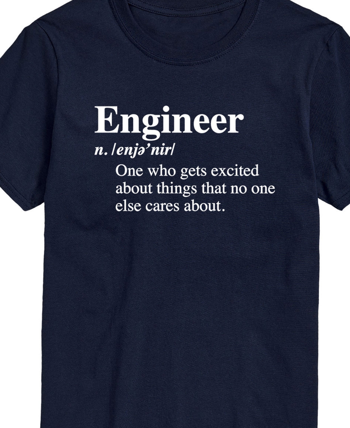 Airwaves Men's Engineer Definition Short Sleeve T-shirt In Blue