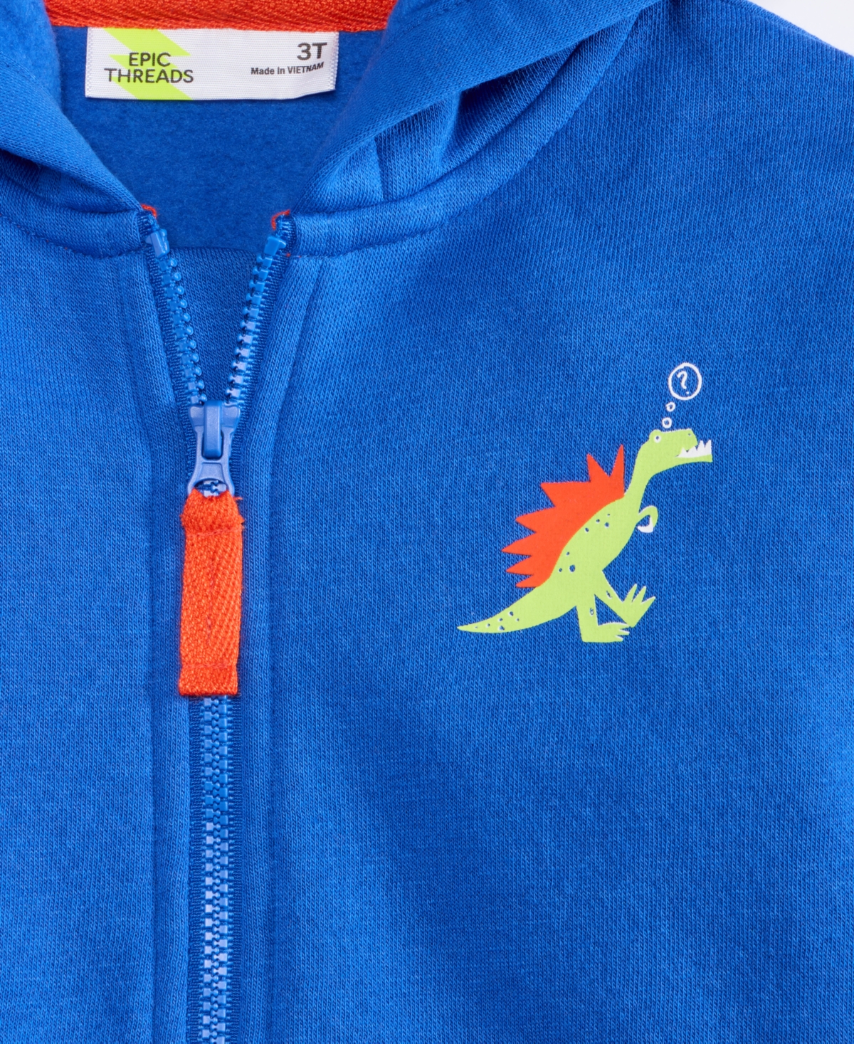 Epic Threads Toddler Boys Dino Zip-up Hoodie, Exclusively At Macy's