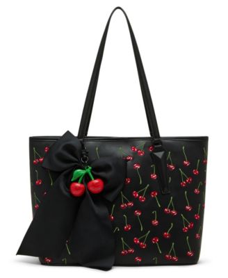 【Betsey Johnson】Medium Tote Bag Betsey Johnson Cherry Best Medium Tote Bag - Macy's