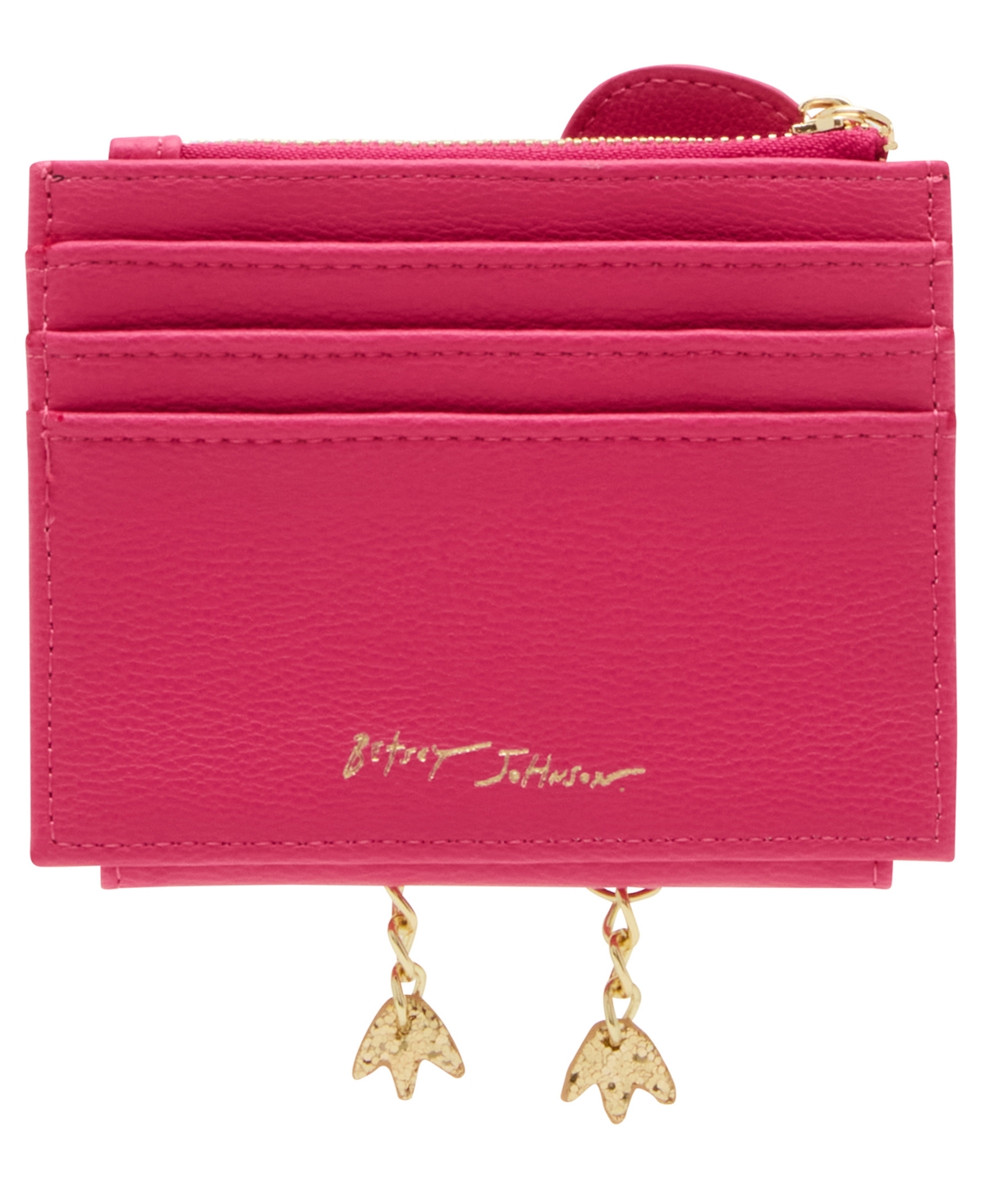 BETSEY JOHNSON HOT AS FLOCK BIFOLD WALLET 