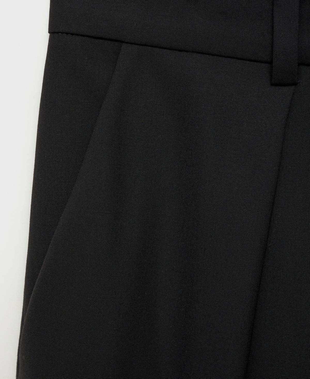 Shop Mango Women's Straight-fit Pleated Pants In Charcoal