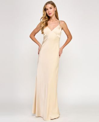 chinese dress ladies Petal and Pup Women's Cadenza Strapless Maxi Dress - Pink main image 0