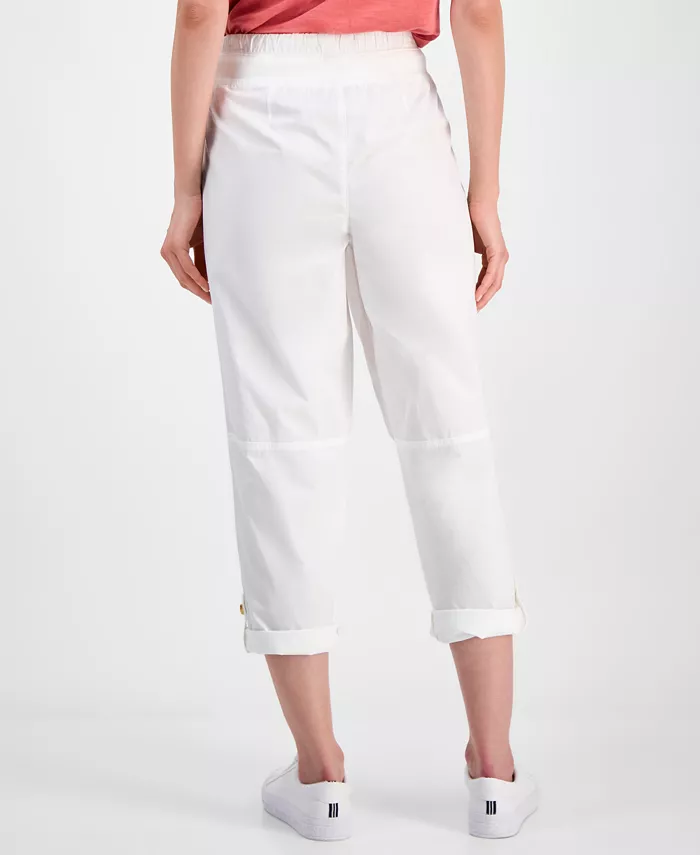 Jeans Women's Cotton Roll-Tab Utility Pants - thumbnail 4