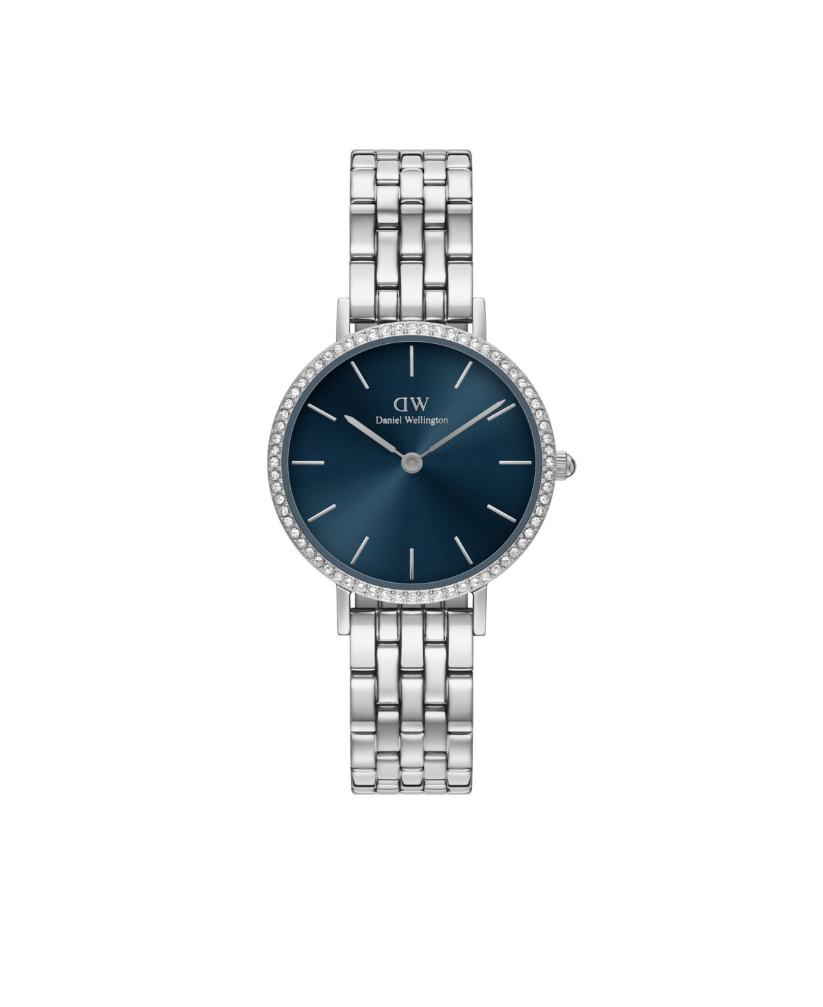 Unisex Analog Silver-Tone Stainless Steel Watch, 28mm - Silver-Tone