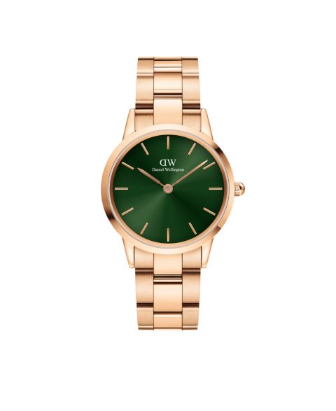Часы Daniel Wellington Unisex Analog Rose Gold-Tone Stainless Steel Watch, 32mm