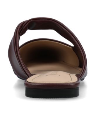 Women's Enniss Twist Cutout Pointed Toe Mules