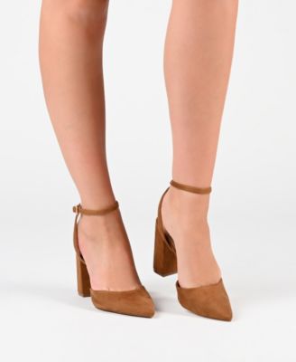 Women's Tyyra Ankle Strap Block Heel Pumps