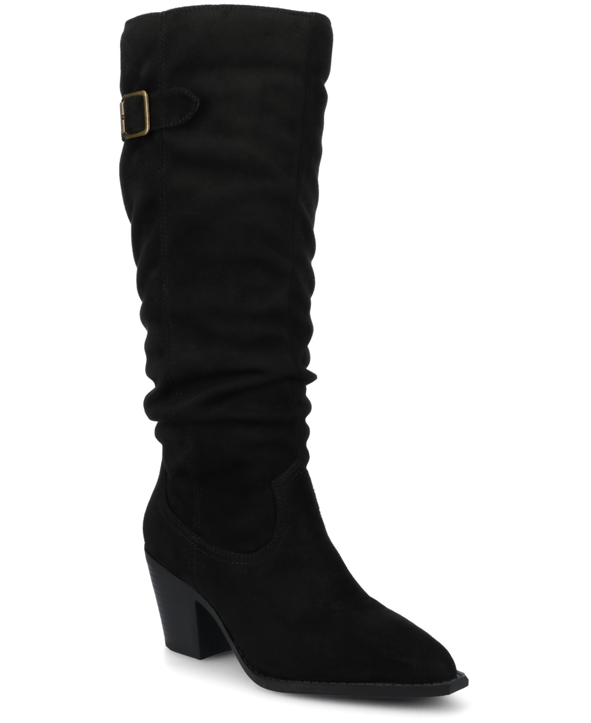 Journee Collection Journee Womens Kaleah Knee High Wide-calf Slouchy Boots