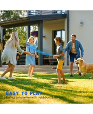 2024 Flying Orb Ball Toy – Boomerang Hover Ball with RGB Lights, Hand-Controlled Drone for Kids & Adults (Blue)