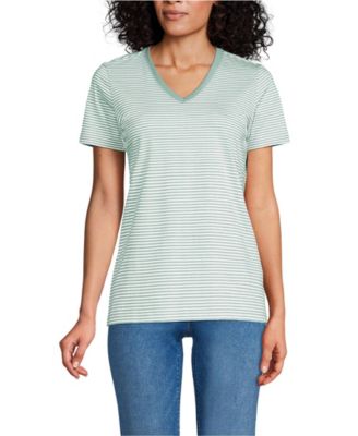 Women's Relaxed Supima Cotton V-Neck T-Shirt