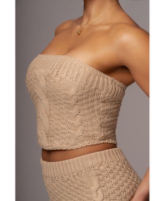 Women's Carmela Cable Knit Top