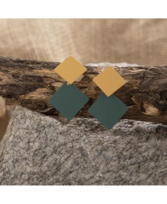 Women's Gold Plated Designer Drop Earrings