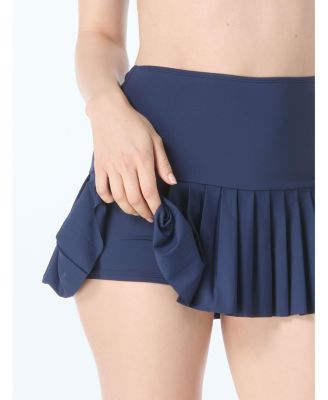 Women's Swim Stephanie Pleated Swim Skort