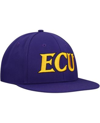 Men's Purple ECU Pirates on Field Fitted Hat