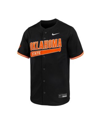 Men's Black Oklahoma State Cowboys Limited Baseball Jersey