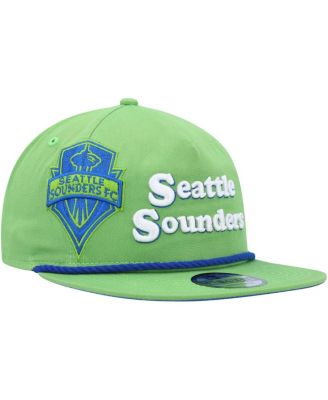 Men's Rave Green Seattle Sounders FC Heritage The Golfer Snapback Hat