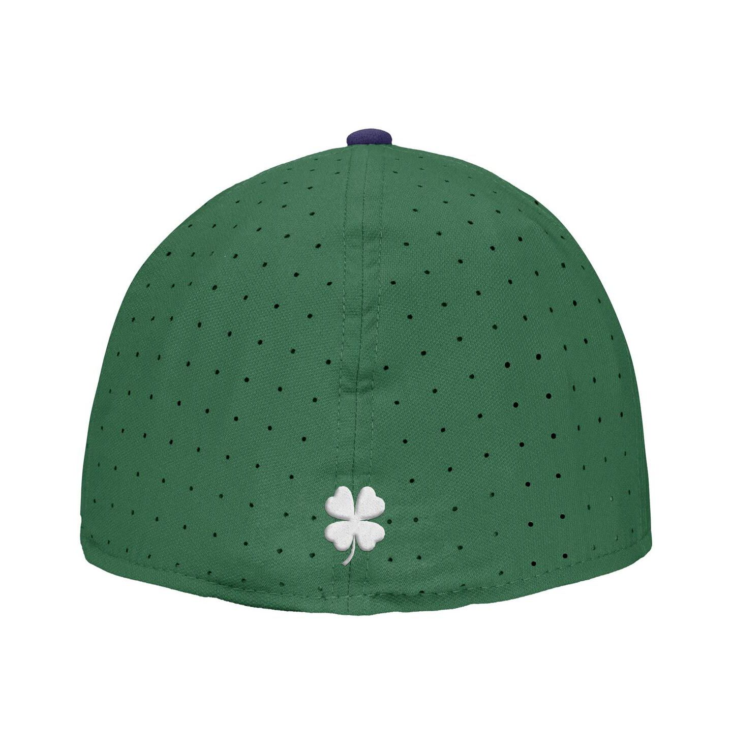 Мужская кепка Nike Green Kansas State Wildcats 2025 On-Field True Performance Baseball Fitted Hat — фото 3