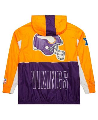 Men's White Minnesota Vikings Big Shot Premium Full-Zip Windbreaker Jacket