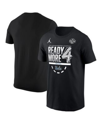 Nike - Men's Black UCLA Bruins 2025 NCAA Women's Basketball Tournament March Madness Final Four Regional Champions Locker Room T-Shirt