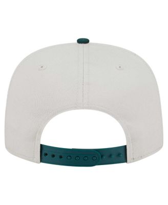 Men's Cream Athletics Iron Golfer Snapback Hat