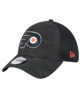 New Era - Men's Black Philadelphia Flyers Active Subtle Camo 39THIRTY Flex Hat