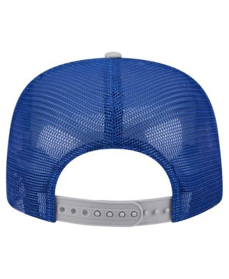 Men's White/Gray Toronto Blue Jays Retro Script Trucker 9FIFTY Snapback Hat