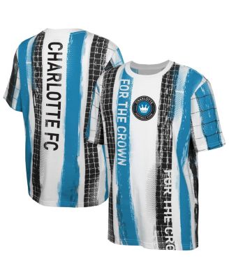 Outerstuff - Big Boys and Girls White Charlotte FC High Stepping T-Shirt