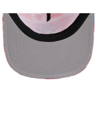 Men's Red Philadelphia Phillies Adventure Pattern Golfer Trucker Snapback Hat