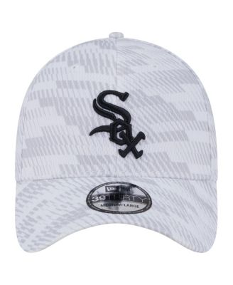 Men's White Chicago White Sox Graded 39THIRTY Stretch Fit Hat