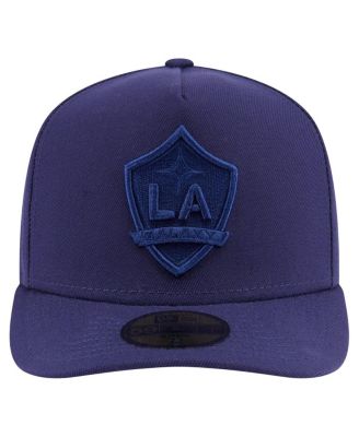 Men's Navy LA Galaxy Color Pack A-Frame 59FIFTY Fitted Hat