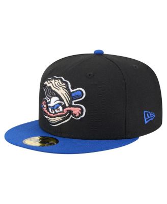 New Era - Men's Black/Blue Biloxi Shuckers Authentic Collection 59FIFTY Fitted Hat