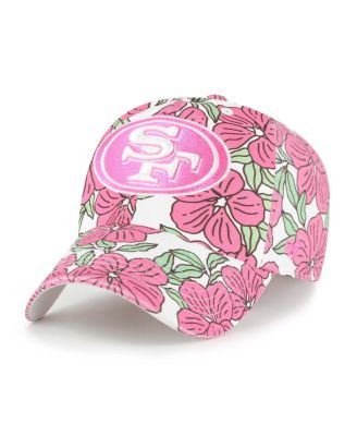 '47 Brand - Women's White San Francisco 49ers Florentina Clean Up Adjustable Hat