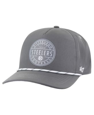 '47 Brand - Men's Gray Pittsburgh Steelers Suburbia Hitch Adjustable Hat