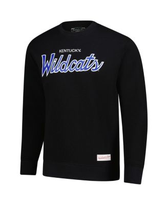 Men's Black Kentucky Wildcats Elite Script Pullover Sweatshirt