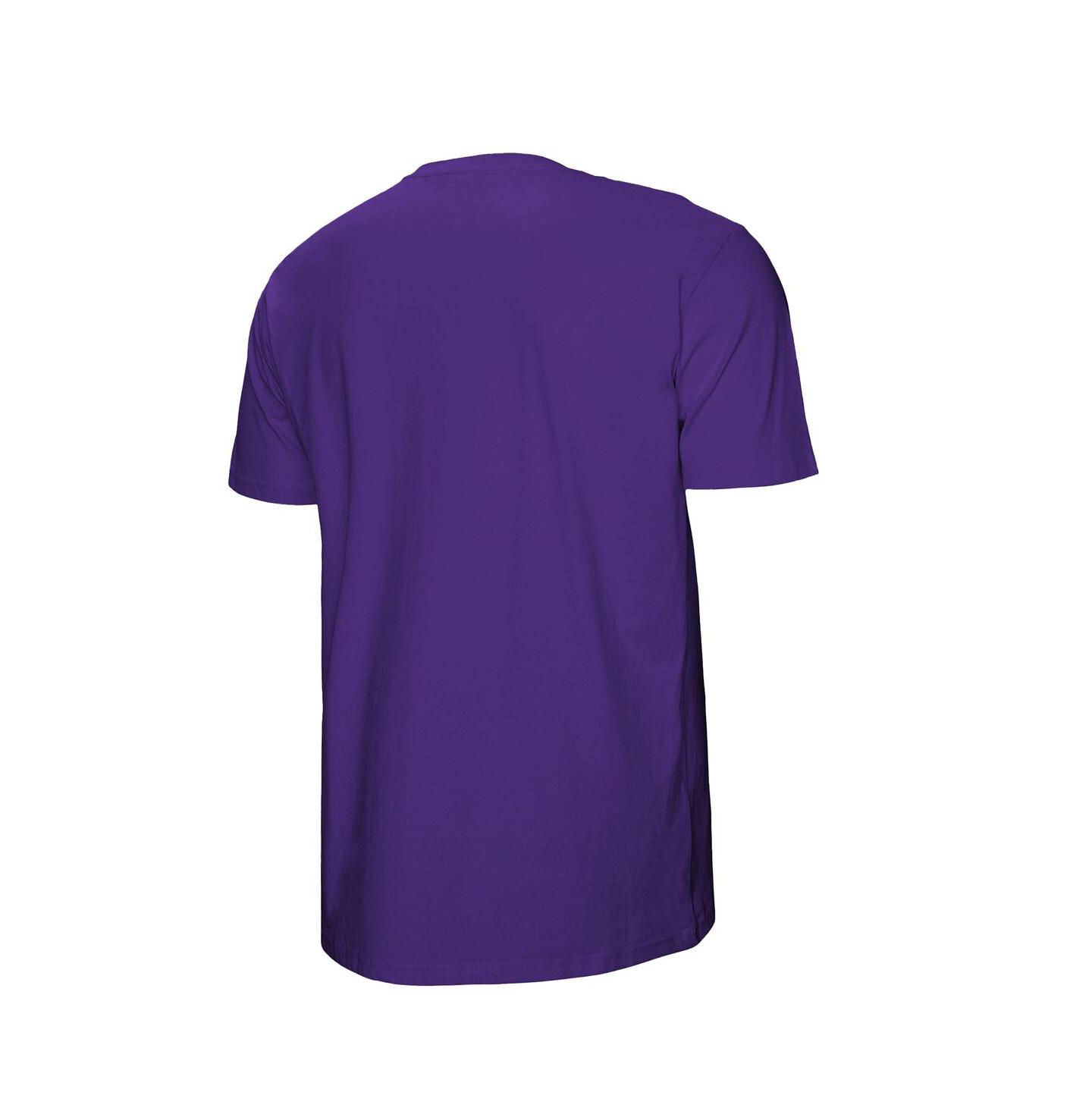 Мужская футболка Mitchell & Ness Purple LSU Tigers Retro Brush Mineral Wash — фото 3