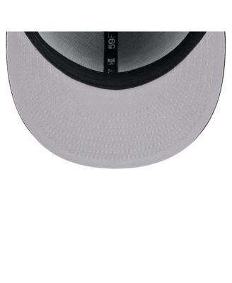 Men's Black Miami Heat State Stitch 59FIFTY Fitted Hat