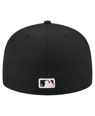 Men's Black Arizona Diamondbacks Yarn Stitch 59FIFTY Fitted Hat