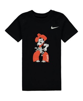 Nike - Preschool Black Oklahoma State Cowboys Logo T-Shirt