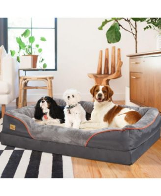 Luxury 2XL Warm Washable Orthopedic Pet Bed for Dogs/Cats