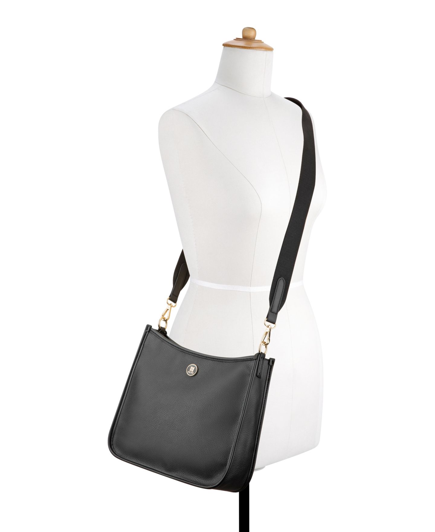 Женская сумка Nine West Nalini Large Swing Crossbody, цвет: Чёрный — фото 9