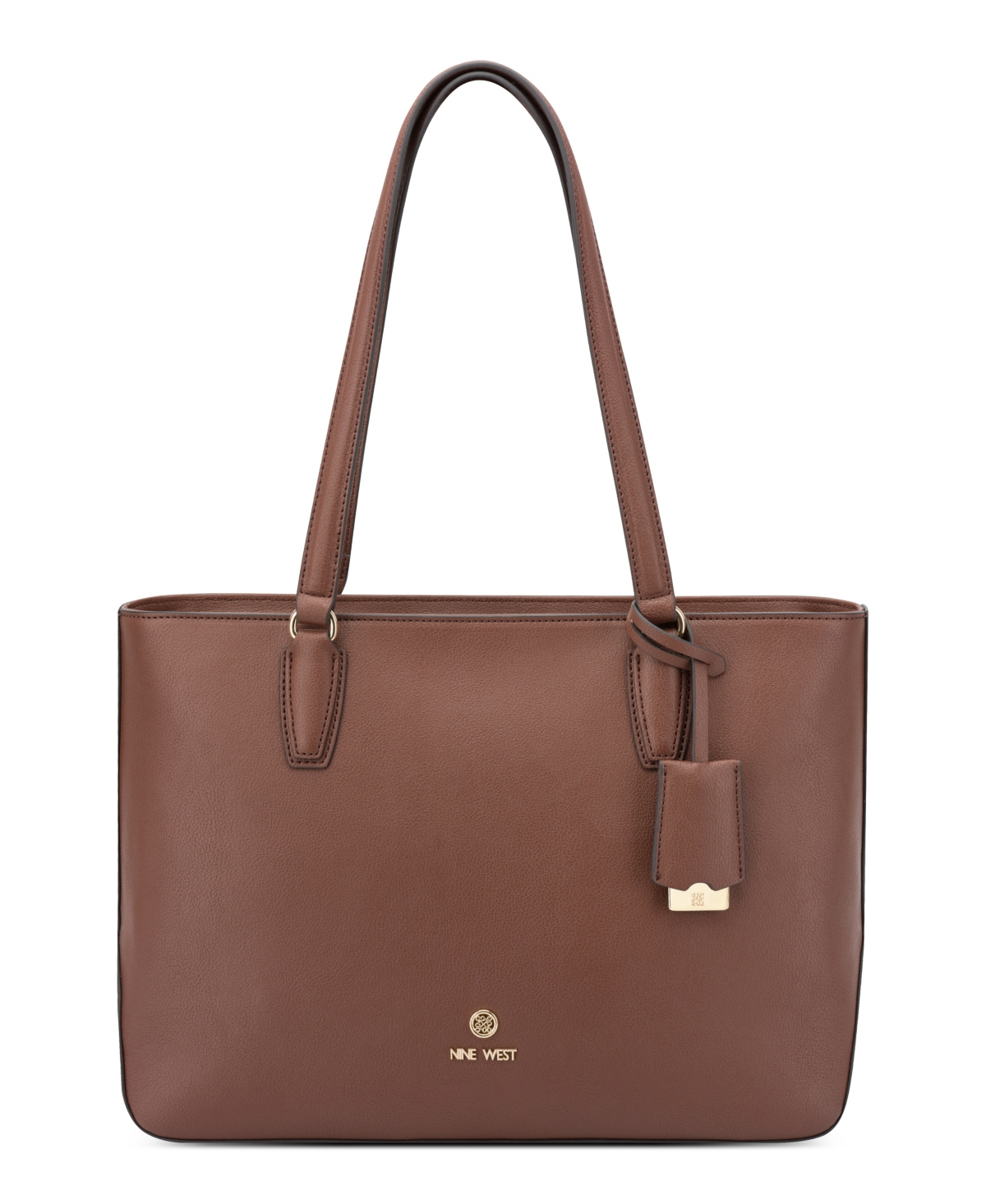 Nine West Lakelyn Large Tote Bag In Mahogany