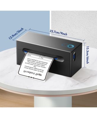 Bluetooth Thermal Shipping Label Printer, Wireless 4x6 Shipping Label Printer for Shipping Packages, Support Android, iPhone and Windows, Widely Used for Multiple Platforms