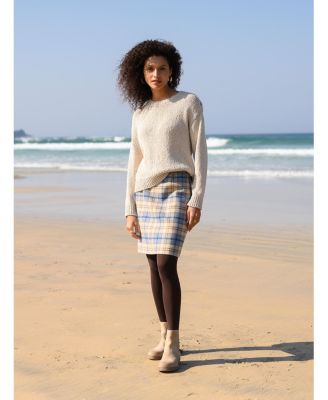 Women's Slub Knit Button Detail Sweater