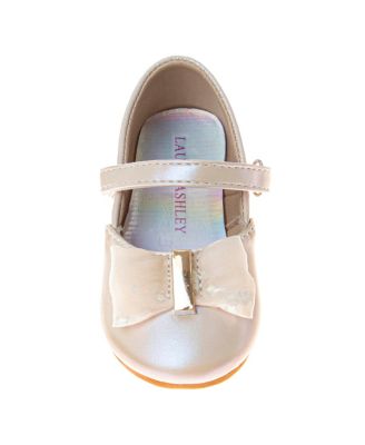 Little and Big Girls Hook and Loop Dress Shoe