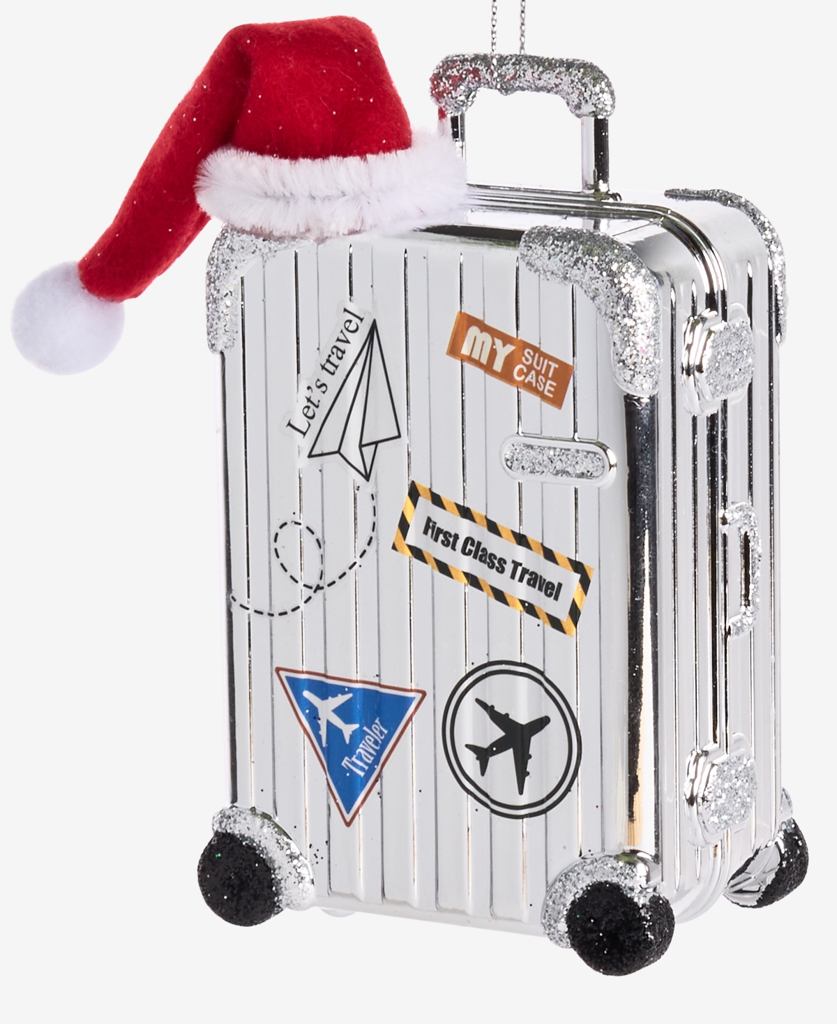 Holiday Lane Around the World Santa Hat Suitcase Ornament, Exclusively at Macy's
