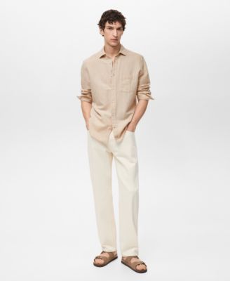 Men's Classic-Fit Linen Shirt
